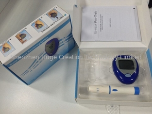 China Mutifunctional-Krankenhaus zuckerkranker Glukose-Monitor mit Streifen des Tests 50pcs und Blutstift fournisseur