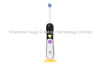 China Kinderfamilien-elektrische Zahnbürste mit Batterie-Indikator der 2 Minute-Musik-Anzeigen-/LED fournisseur