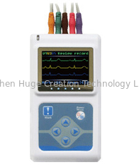 China Dynamisches Kanal Holter ECG der ECG-System-2AA Batterie-3 System mit PC Englisch-Software fournisseur