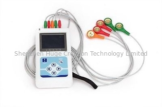 China Kanal dynamische ECG Holter PC Englisch-Software des OLED-Anzeigen-TLC9803 portierbarer Patientenmonitor-3 fournisseur