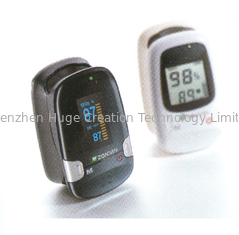 China Weiße Aufnahme-Fingerspitzen-Pulsoximeter-Monitor-Impuls-Sauerstoff-Sättigung fournisseur