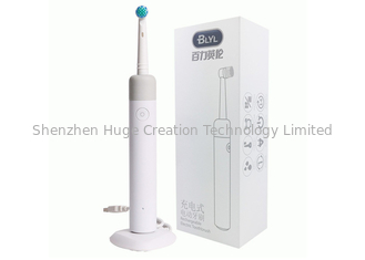 China elektrische Zahnbürste der wieder aufladbaren Erschütterung von 2 Modi, Bürste Haupt-compatablity mit der Marke IPX7 wasserdicht fournisseur