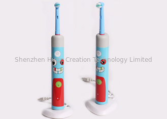 China Kinderelektrische Zahnbürste kompatibel mit Mundb mit dem 2-Minute-Timer mit Karikaturentwurf fournisseur