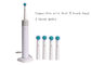 elektrische Zahnbürste der wieder aufladbaren Erschütterung von 2 Modi, Bürste Haupt-compatablity mit der Marke IPX7 wasserdicht fournisseur