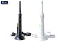Elektrische Zahnbürsten-wieder aufladbare Zahnweißungs-Zahnbürsten-anrechenbare zahnmedizinische Ausrüstung Sonics fournisseur