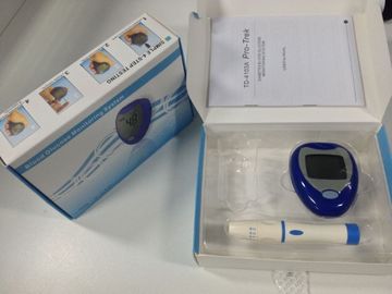China Mutifunctional-Krankenhaus zuckerkranker Glukose-Monitor mit Streifen des Tests 50pcs und Blutstift distributeur