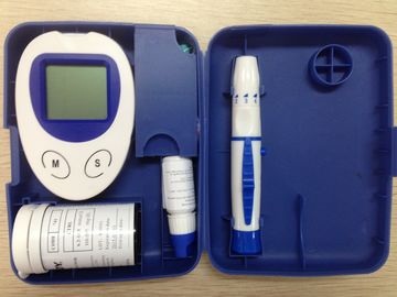 China Farbkasten-Paket-Blut-Diabetes-Glukose-Meter mit Streifen des Test-25pcs distributeur