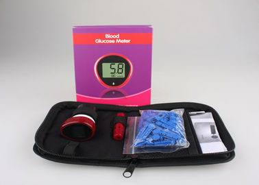 China Schneller Test Blutzucker-Test-Meter-zuckerkranker Glukose-Monitor mit Lanzette distributeur