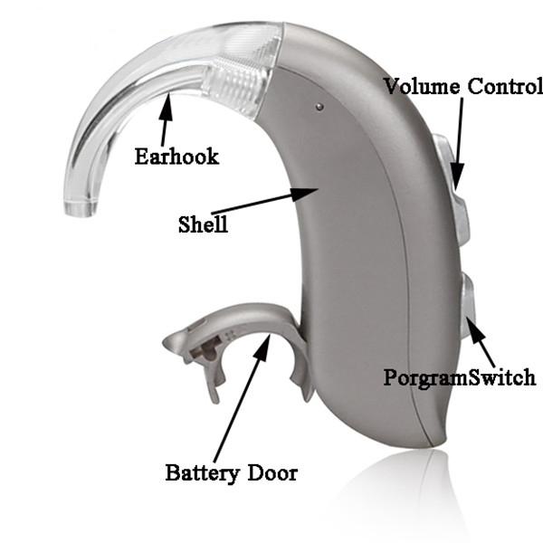 Programmeable-Hörgerät-Verstärker für Schwerhörigen, Mini-digitale Hörgeräte Feie BTE