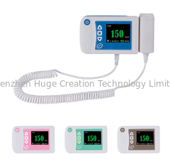 China Drei Farbverfügbarer digitaler fötaler Doppler-Ultraschallausrüstungsbaby-Herzfrequenzmonitor fournisseur