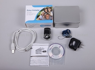 China Tragbare Oxywatch Fingerspitzen-Pulsoximeter Spo2 mit USB Bluetooth fournisseur