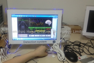 China Touch Screen Quantums-Resonanz-magnetischer Gesundheits-Analysator mit Software des kostenlosen Downloads fournisseur