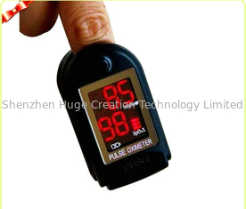 China Schwarze Minifingerspitzen-Pulsoximeter für Sauerstoff-Stange CER fournisseur