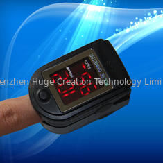 China Bunte tragbare Finger-Spitzen-Pulsoximeter-Lesungen für körperliche Sorgfalt fournisseur