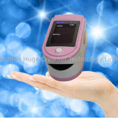 China Rosa Finger-Spitzen-Pulsoximeter integriert mit Sonde Spo2 und der Verarbeitung des Anzeigen-Moduls fournisseur