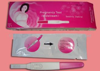 China Frühe Schwangerschaftstest-Ausrüstungs-Ausgangsentdeckungs-des Werkzeugs 99,9% des Urin-HCG Genauigkeit fournisseur