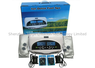 China Zwei LCD discreen personengebrauch Detoxfuß-Badekurortmaschine 110-240V der Anzeige weiße Farbdoppel fournisseur