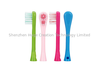 China Bunter Ersatz-doppelseitige Bürsten-Köpfe für Kinderelektrische Zahnbürste fournisseur