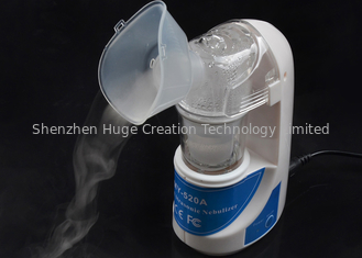 China Zwei Luftstromregelungs-medizinischer Handminiultraschallzerstäuber für die Kinder erwachsen mit Maske zwei fournisseur