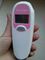 Schwangerschaftsbaby-Herzmonitor der Minigröße tragbarer rosa Farb, Tasche fötaler Doppler fournisseur