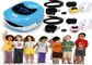 OLED-Anzeige Blaue/Rosa-/Gelb-Fingerspitzen-Pulsoximeter für Kinder fournisseur